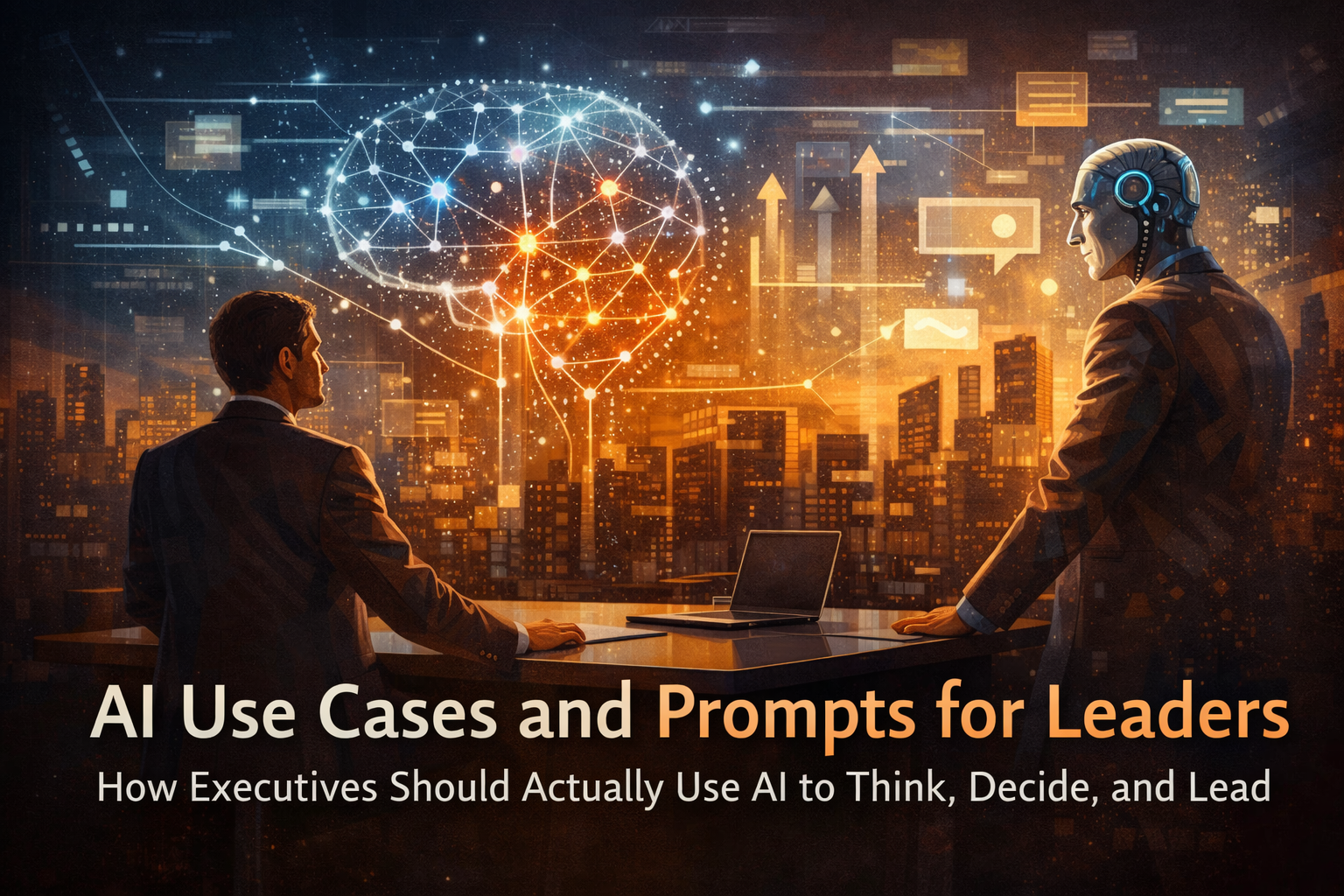 AI Use Cases and Prompts for Leaders: How Executives Should Actually Use AI to Think, Decide, and Lead