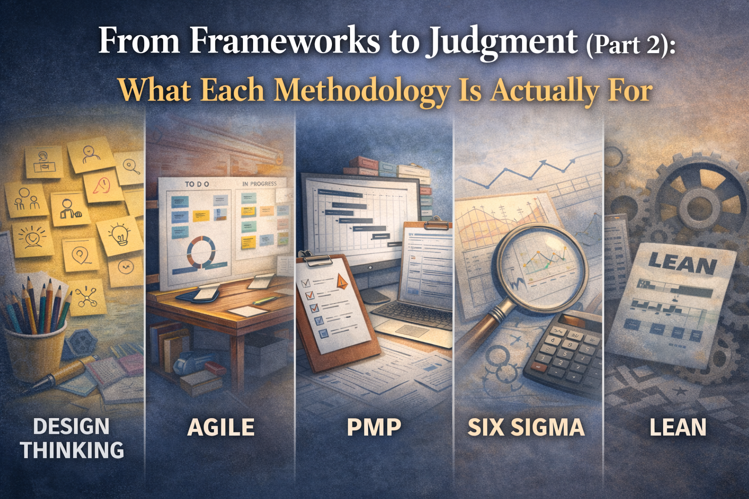 From Frameworks to Judgment (Part 2): What Each Methodology Is Actually For