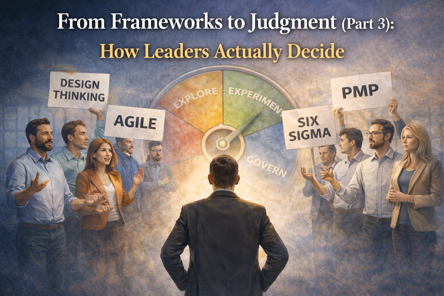 From Frameworks to Judgment (Part 3): How Leaders Actually Decide