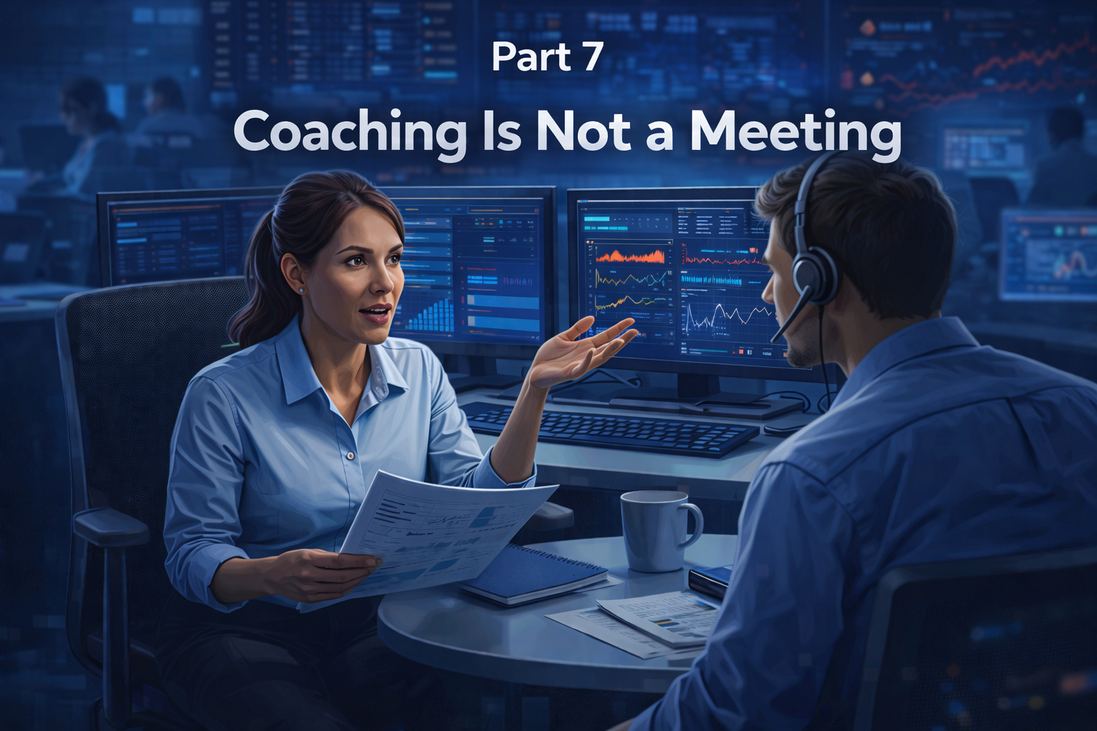 Part 7: Coaching Is Not a Meeting