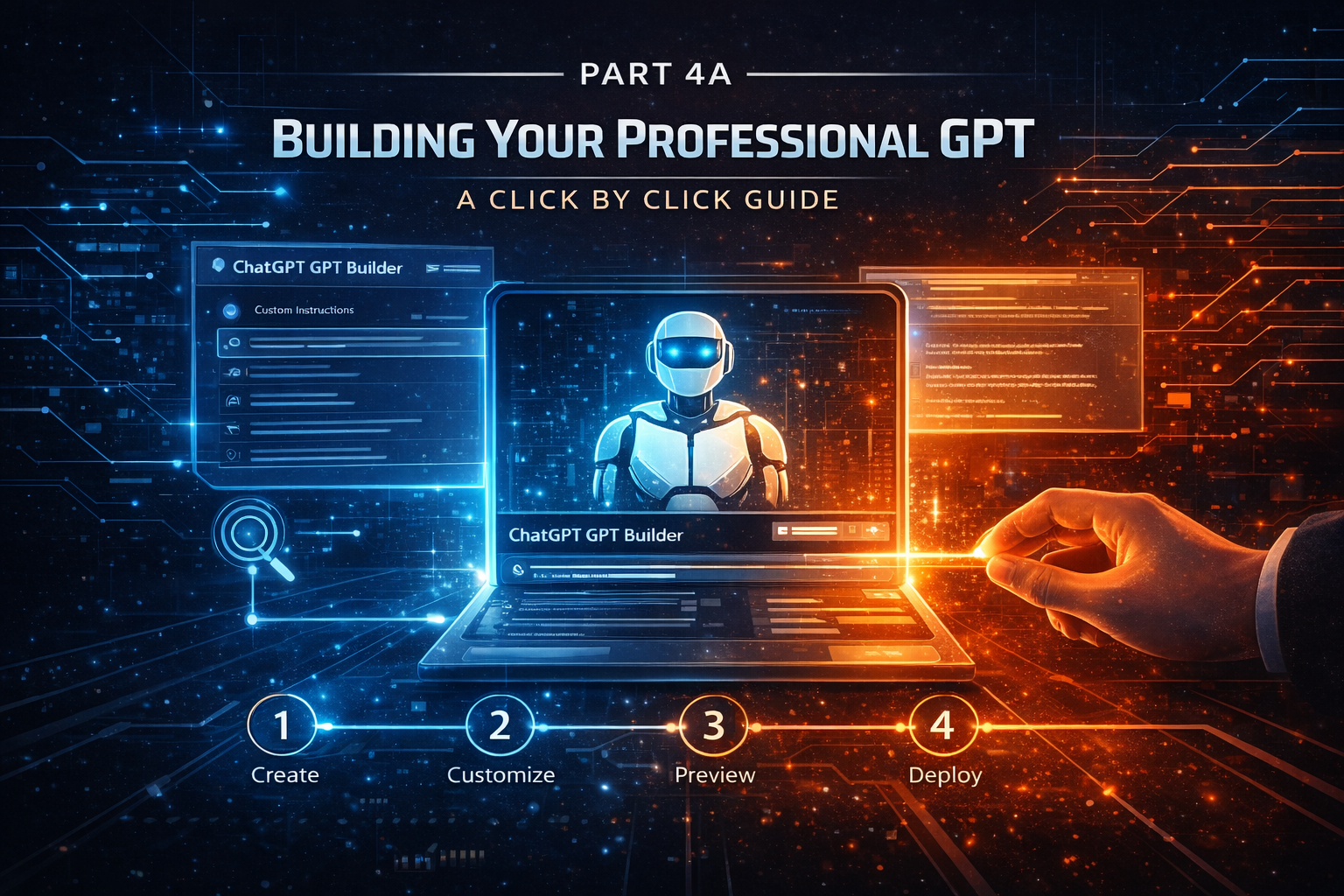 Part 4a: Building Your Professional GPT, A Click by Click Guide
