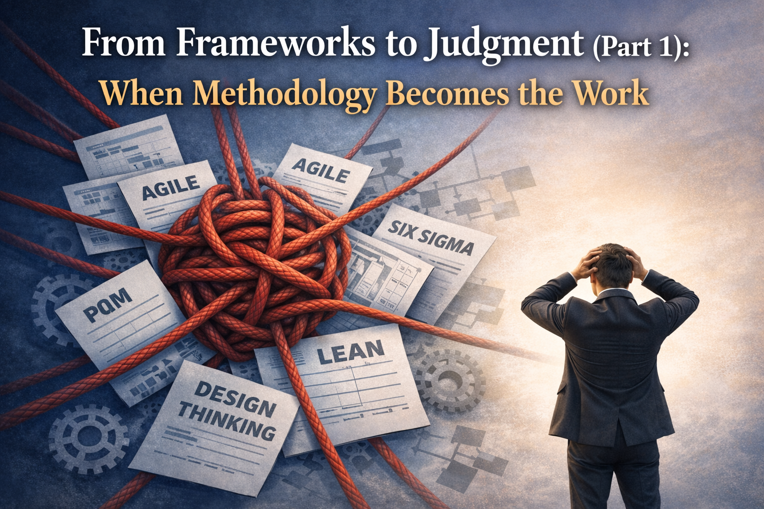From Frameworks to Judgment (Part 1): When Methodology Becomes the Work
