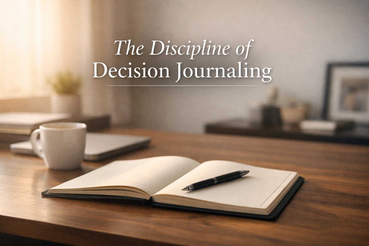 The Discipline of Decision Journaling