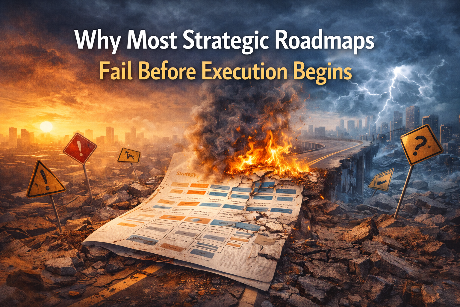 Part 1: Why Most Strategic Roadmaps Fail Before Execution Begins
