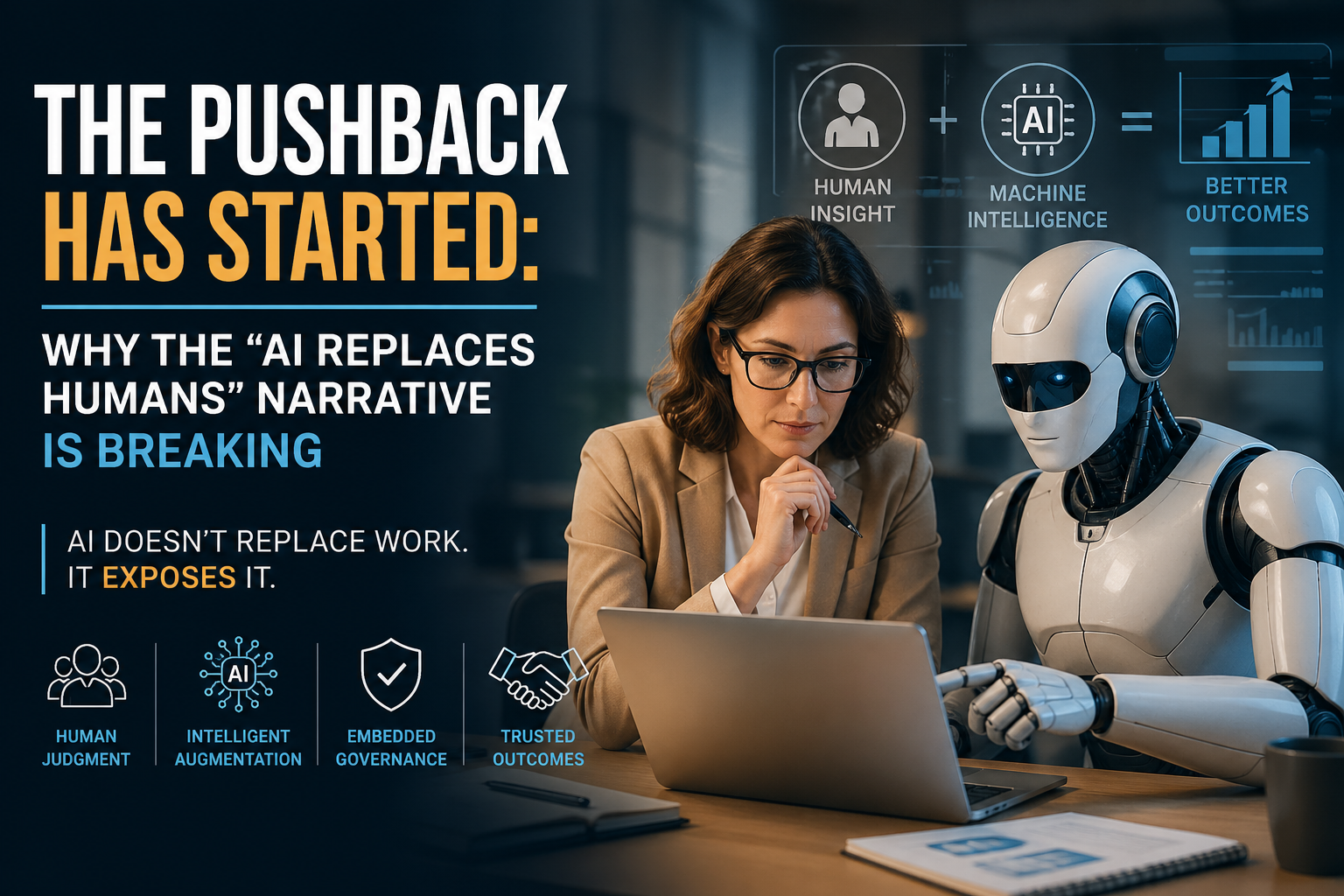 The Pushback Has Started: The “AI Replaces Humans” Narrative Is Breaking